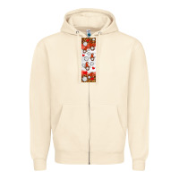 Sandshell volleyball penwraps Zipper Hoodie - HRA Design Shop