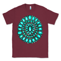 Burgundy gemstone jewelry Classic Tee - RanaPortraitStore