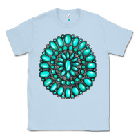 Dusty Blue gemstone jewelry Classic Tee - RanaPortraitStore