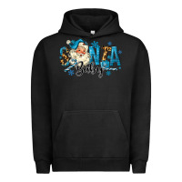 Pigment Black Santa Baby Christmas Urban Hoodie - MaliasSmallBusiness
