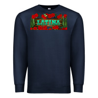 Navy latina libbey glass Premium Sweatshirt - BundleAndBundleShop