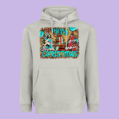 Merry Christmas Heavyweight Hoodie Designed By Jahusdesignshop