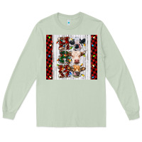 Matcha ho ho ho christmas cow Long Sleeve Tee - RanaPortraitStore