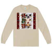 Ho Ho Ho Christmas Cow Long Sleeve Tee | Teevron
