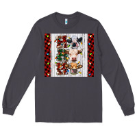 Smoke ho ho ho christmas cow Long Sleeve Tee - RanaPortraitStore