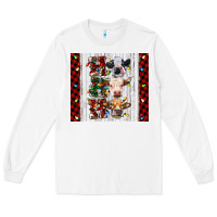 White ho ho ho christmas cow Long Sleeve Tee - RanaPortraitStore