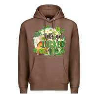 Chestnut let's get lucked up Premium Hoodie - MaliasSmallBusiness
