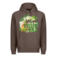 Coffee let's get lucked up Premium Hoodie - MaliasSmallBusiness
