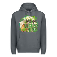 Rock let's get lucked up Premium Hoodie - MaliasSmallBusiness