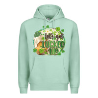 Seafoam let's get lucked up Premium Hoodie - MaliasSmallBusiness
