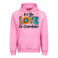 Fuchsia Pink For The Love Of Sunshine Urban Hoodie - MaliasSmallBusiness