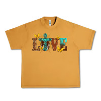 Peanut Butter love with cross Urban Heavy Tee - texasbilliewilder