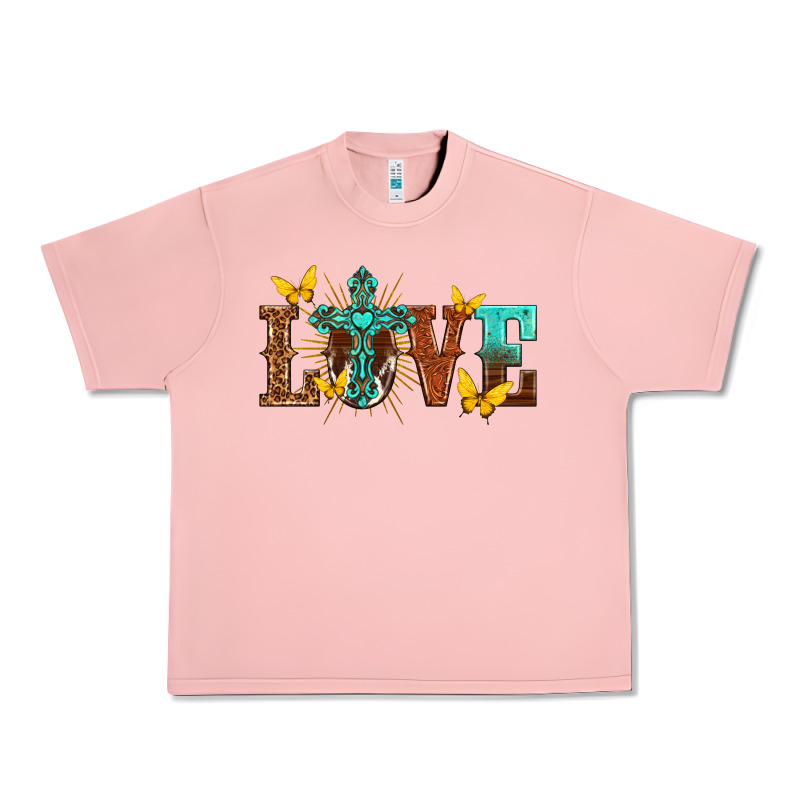 Love With Cross Urban Heavy Tee by texasbilliewilder | Teevron