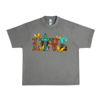 Tornado love with cross Urban Heavy Tee - texasbilliewilder