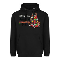 Black rocking around the christmas tree Heavyweight Hoodie - JahusDesignShop