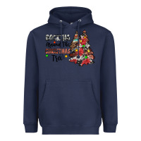 Navy rocking around the christmas tree Heavyweight Hoodie - JahusDesignShop
