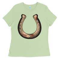 Matcha western horseshoe Ladies Tee - BarkalooDesign