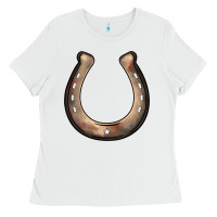 White western horseshoe Ladies Tee - BarkalooDesign