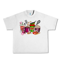 Lunar Rock lunch lady coffee cups Urban Heavy Tee - texasbilliewilder