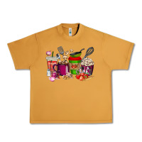 Peanut Butter lunch lady coffee cups Urban Heavy Tee - texasbilliewilder