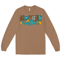 Toasted Coconut mother hustler Long Sleeve Tee - texasbilliewilder