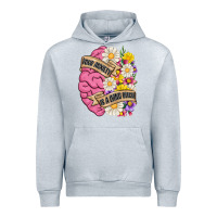 Heather Grey your anxiety is a lying bitch Urban Hoodie - MaliasSmallBusiness