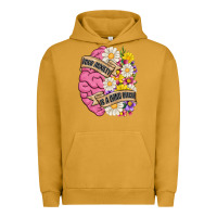 Pigment Peanut Butter your anxiety is a lying bitch Urban Hoodie - MaliasSmallBusiness