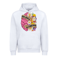 White your anxiety is a lying bitch Urban Hoodie - MaliasSmallBusiness