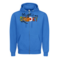 True Royal Let's Get Spooky Zipper Hoodie - CowhideDigitalArt