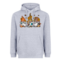 Heather Grey coffee gnomes Heavyweight Hoodie - Jasminsmagicworld