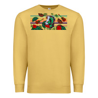 Antique Gold flamenco dancer libbey glass Premium Sweatshirt - BundleAndBundleShop