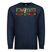 Navy flamenco dancer libbey glass Premium Sweatshirt - BundleAndBundleShop