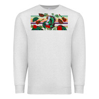 Oatmeal Heather flamenco dancer libbey glass Premium Sweatshirt - BundleAndBundleShop