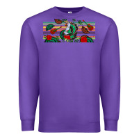Purple flamenco dancer libbey glass Premium Sweatshirt - BundleAndBundleShop
