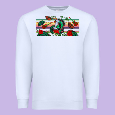 Flamenco Dancer Libbey Glass Premium Sweatshirt Designed By Bundleandbundleshop