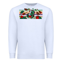 White flamenco dancer libbey glass Premium Sweatshirt - BundleAndBundleShop