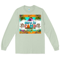 Matcha born to camp Long Sleeve Tee - Zillion Design Studio