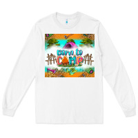 White born to camp Long Sleeve Tee - Zillion Design Studio