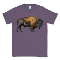 Lavender american bison body Classic Tee - RanaPortraitStore