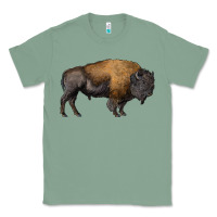 Sage american bison body Classic Tee - RanaPortraitStore