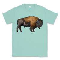 Seafoam american bison body Classic Tee - RanaPortraitStore