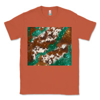 Copper brown cowhide glitter Classic Tee - BarkalooDesign