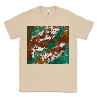Mushroom brown cowhide glitter Classic Tee - BarkalooDesign