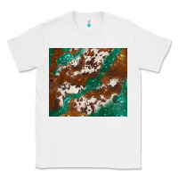 White brown cowhide glitter Classic Tee - BarkalooDesign