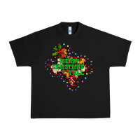 Black merry Christmas y'all Texas map Urban Heavy Tee - BarkalooDesign