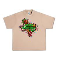Burro merry Christmas y'all Texas map Urban Heavy Tee - BarkalooDesign