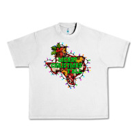 Lunar Rock merry Christmas y'all Texas map Urban Heavy Tee - BarkalooDesign