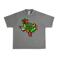 Tornado merry Christmas y'all Texas map Urban Heavy Tee - BarkalooDesign
