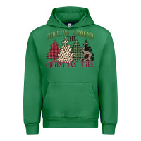 Emerald rocking around the christmas tree Urban Hoodie - MaliasSmallBusiness