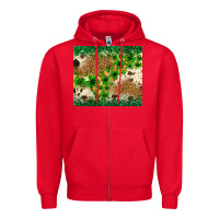 Red St. Patrick's Day shamrock tumbler St. Patricks Zipper Hoodie - Neo Western